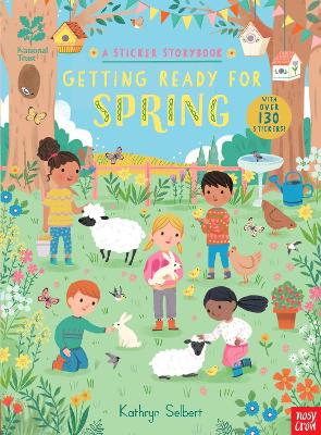 National Trust: Getting Ready for Spring, A Sticker Storybook - 