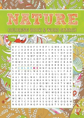 Nature Coloring Book & Word Search - Thunder Bay Press, Editors Of (Editor)