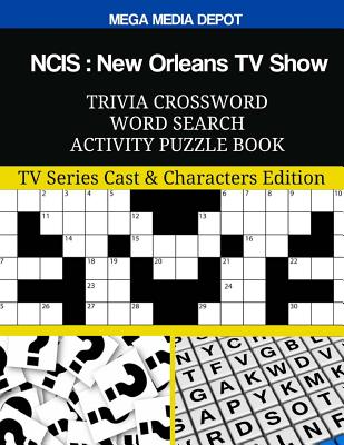 Ncis New Orleans TV Show Trivia Crossword Word Search Activity Puzzle
