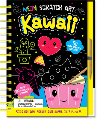 Neon Scratch Art Kawaii - Isaacs, Connie