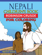 Nepali Children's Book: Robinson Crusoe for Coloring