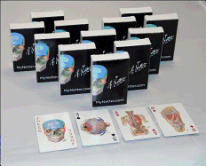 Netter Playing Cards: Netter's Anatomy Art Card Deck (Single Pack)