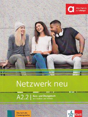 Netzwerk neu in Teilbanden: Kurs- und  Ubungsbuch A2.2 mit Audios und Videos - 