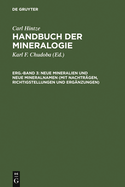 Neue Mineralien Und Neue Mineralnamen (Mit Nachtr?gen, Richtigstellungen Und Erg?nzungen)