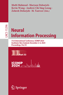 Neural Information Processing: 31st International Conference, ICONIP 2024, Auckland, New Zealand, December 2-6, 2024, Proceedings, Part XI