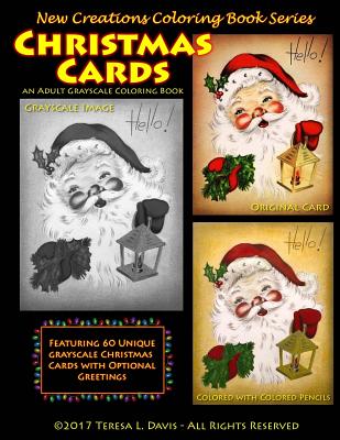 New Creations Coloring Book Series: Christmas Cards - Davis, Teresa