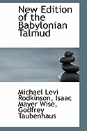 New Edition of the Babylonian Talmud, Original Text, Edited, Corrected, Formulated, and Translated into English, Volume IV (XII) Section Jurisprudence (Damages)