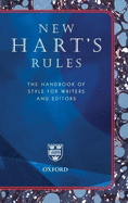 New Hart's Rules: The Handbook of Style for Writers and Editors