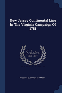 New Jersey Continental Line In The Virginia Campaign Of 1781