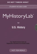 New Myhistorylab for U.S. History -- Valuepack Access Card