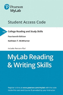 New Mylab Reading & Writing Skills with Pearson Etext -- Standalone Access Card -- For College Reading and Study Skills