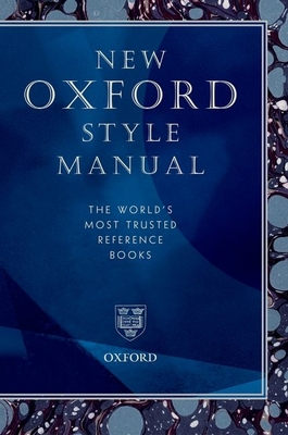 New Oxford Style Manual - Press, Oxford University