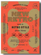 New Retro: Graphic LOGO with Retro Designs