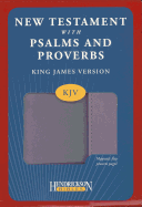 New Testament with Psalms and Proverbs-KJV-Magnetic Closure