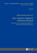 New Trends in Children's Literature Research: Twenty-first Century Approaches (2000-2012) from the University of Vigo (Spain)