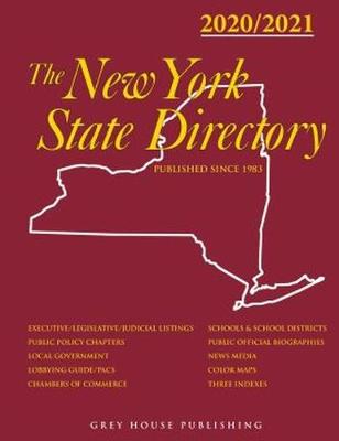 New York State Directory, 2020/21: Print Purchase Includes 1 Year Free Online Access - Garoogian, David (Editor)