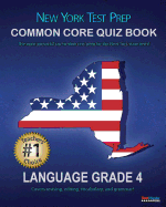 New York Test Prep Common Core Quiz Book Language Grade 4