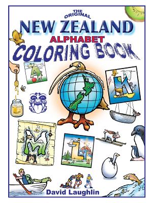 New Zealand Alphabet Coloring Book - Laughlin, David