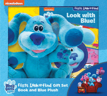 Nickelodeon Blue's Clues & You!: Look with Blue! First Look and Find Gift Set Book and Blue Plush: Book and Blue Plush