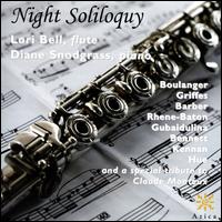 Night Soliloquy - Diane Snodgrass (piano); Lori Bell (flute); Tamir Hendelman (piano)