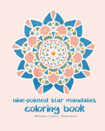 Nine-Pointed Star Mandalas, Coloring Book