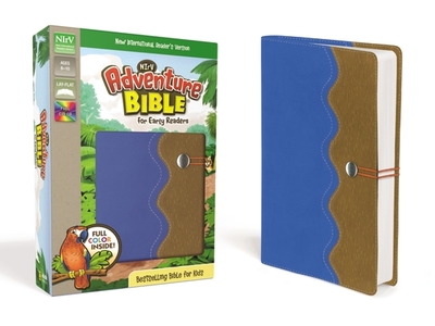 NIrV, Adventure Bible for Early Readers, Leathersoft, Blue/Tan, Full Color - Richards, Lawrence O.