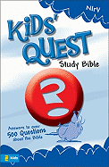 NIrV Kids' Quest Study Bible: Real Questions, Real Answers