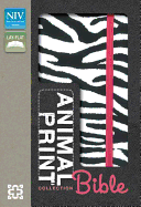 NIV, Animal Print Collection Bible: Zebra, Leathersoft, Black/White