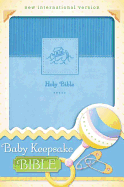 NIV, Baby Keepsake Bible, Leathersoft, Blue