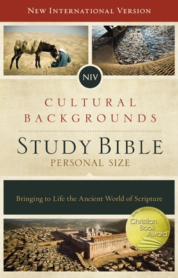 NIV, Cultural Backgrounds Study Bible, Personal Size, Hardcover, Red Letter Edition: Bringing to Life the Ancient World of Scripture - Keener, Craig S (Editor), and Walton, John H (Editor), and Zondervan