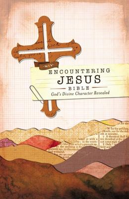 NIV, Encountering Jesus Bible, Hardcover (Encounter Bible Series): Jesus Revealed Throughout the Bible - Zondervan Publishing