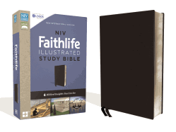 NIV, Faithlife Illustrated Study Bible, Premium Bonded Leather, Black, Indexed: Biblical Insights You Can See