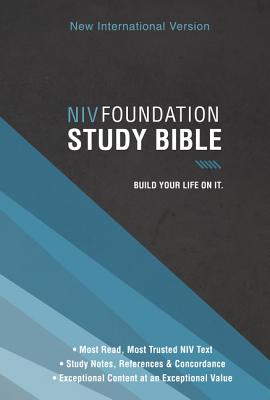 NIV, Foundation Study Bible, Hardcover, Red Letter - 