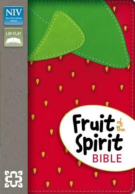 NIV, Fruit of the Spirit Bible, Imitation Leather, Red, Red Letter - Zondervan