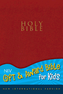 NIV, Gift and Award Bible for Kids, Leathersoft, Red, Red Letter