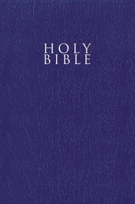 NIV, Gift and Award Bible, Leather-Look, Blue, Red Letter, Comfort Print - Zondervan