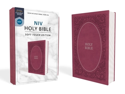 NIV, Holy Bible, Soft Touch Edition, Imitation Leather, Pink, Comfort Print - Zondervan