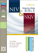 NIV, NKJV, Side-by-Side Bible, Compact, Leathersoft, Green/Blue: Two Bible Versions Together for Study and Comparison