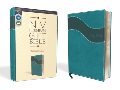 NIV, Premium Gift Bible, Leathersoft, Teal, Red Letter, Comfort Print: The Perfect Bible for Any Gift-Giving Occasion - Zondervan