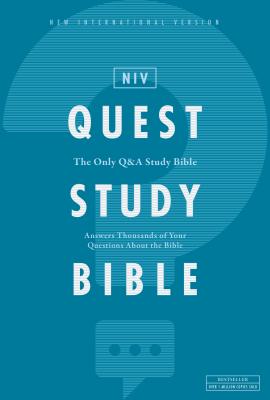 NIV, Quest Study Bible, Hardcover, Blue, Comfort Print: The Only Q and A Study Bible - Christianity Today Intl. (General editor)