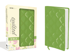 NIV, Quilted Collection Bible, Compact, Imitation Leather, Green