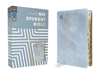Niv, Student Bible, Leathersoft, Teal, Thumb Indexed, Comfort Print - Yancey, Philip (Notes by), and Stafford, Tim (Notes by), and Zondervan