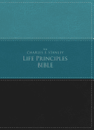 Niv, the Charles F. Stanley Life Principles Bible, Imitation Leather, Green/Black