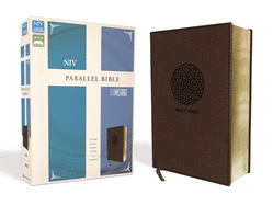 NIV, The Message, Parallel Bible, Leathersoft, Brown: Two Bible Versions Together for Study and Comparison