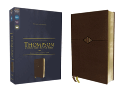 Niv, Thompson Chain-Reference Bible, Leathersoft, Brown, Red Letter, Comfort Print