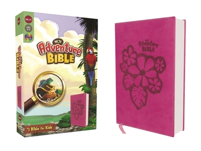 NKJV, Adventure Bible, Leathersoft, Pink, Full Color - Richards, Lawrence O.