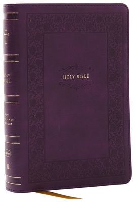 NKJV Compact Paragraph-Style Bible W/ 43,000 Cross References, Purple Leathersoft, Red Letter, Comfort Print: Holy Bible, New King James Version: Holy Bible, New King James Version - Thomas Nelson