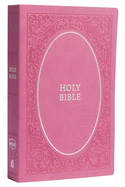 NKJV, Holy Bible, Soft Touch Edition, Imitation Leather, Pink, Comfort Print