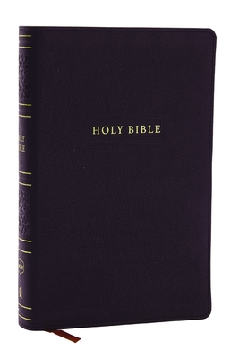 NKJV Personal Size Large Print Bible with 43,000 Cross References, Black Leathersoft, Red Letter, Comfort Print - Thomas Nelson