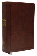 NKJV Study Bible, Leathersoft, Brown, Comfort Print: The Complete Resource for Studying God's Word